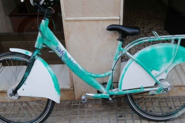 Detenido en Gandia tras circular con una bici robada de SaforBici