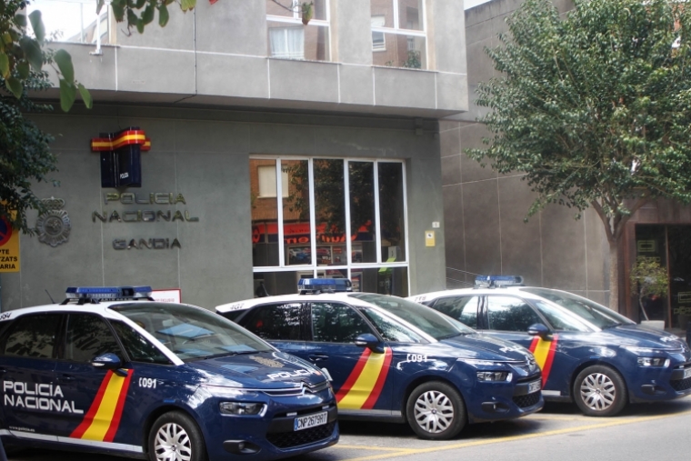 Mil actas de droga sin poderse tramitar desde la Comisaría de Gandia