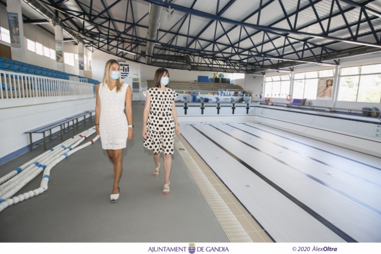 Gandia mejora la pista de atletismo y la piscina cubierta