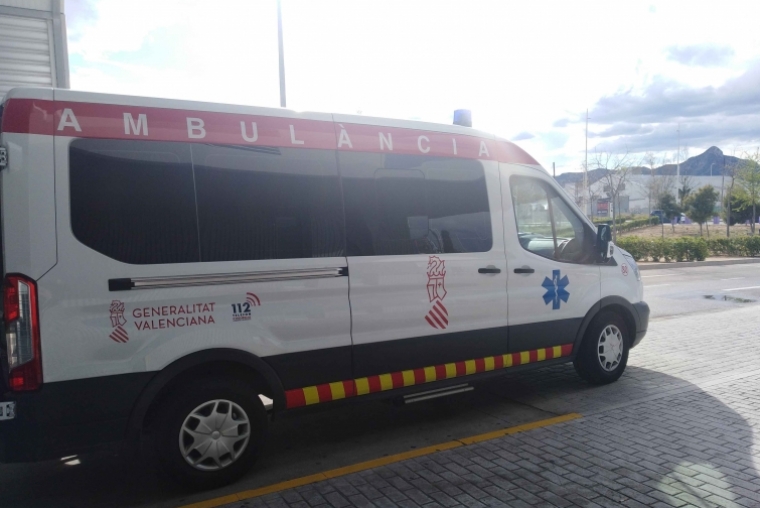 Accidente múltiple entre coches y grúa en la N-332 en Xeresa con un herido