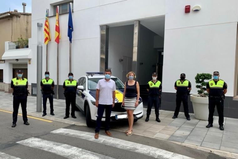 El Real de Gandia estrena nuevo coche de Policía Local