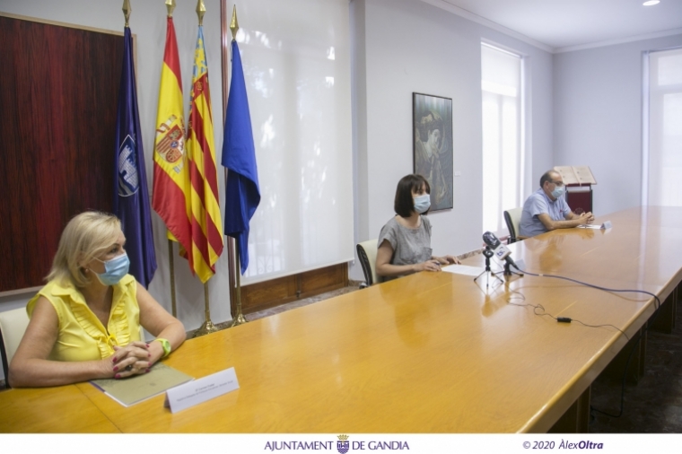 Gandia destina 200.000 euros a intensificar la limpieza en colegios públicos