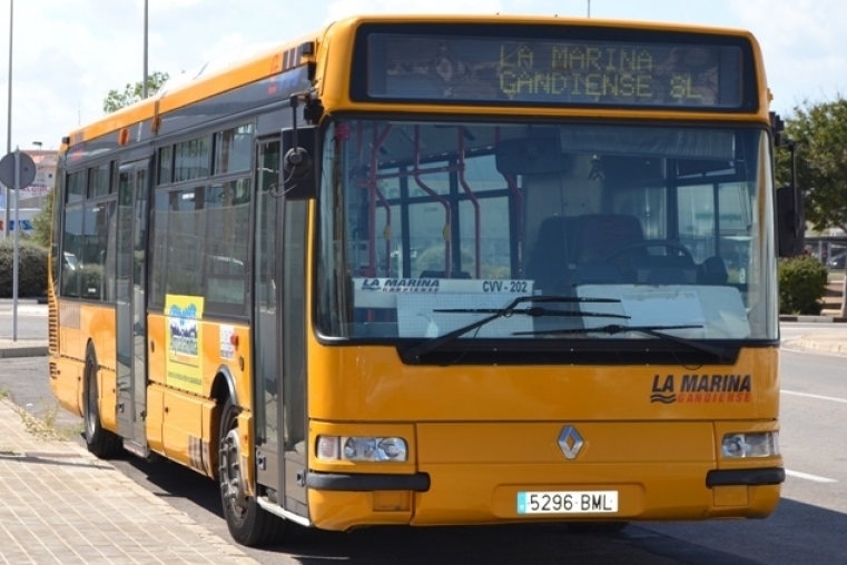 La Marina Gandiense adecúa los horarios y frecuencia de paso tras el verano