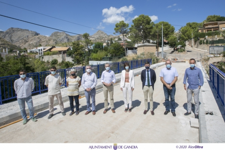 El puente de Montepino estará reconstruido en octubre 