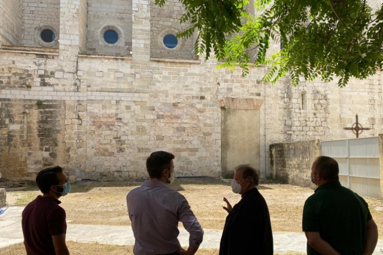 La Diputació apoya el proceso de restauración de la Colegiata de Gandia