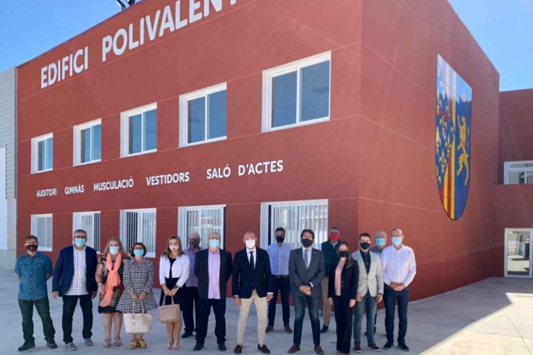 El presidente de la Diputació visita en El Real y Llocnou obras financiadas