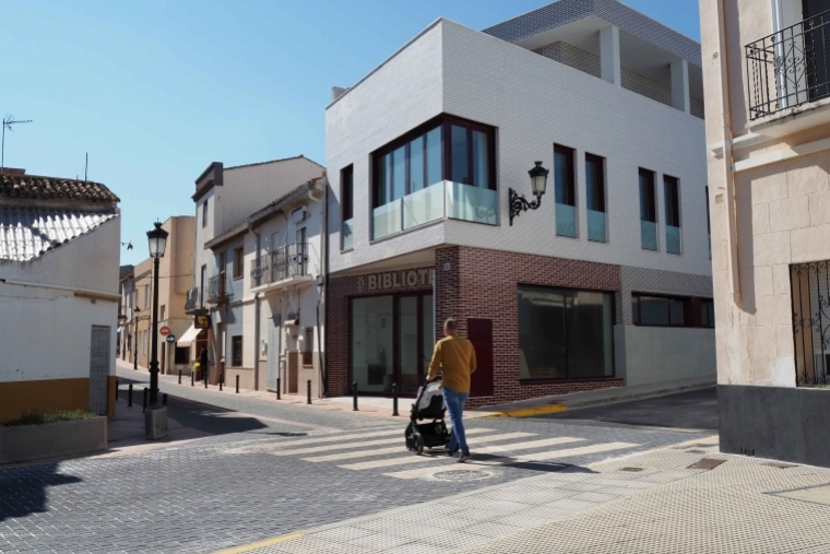 Miramar mejora la accesibilidad entre la calle Abadia y la plaza de l'Era