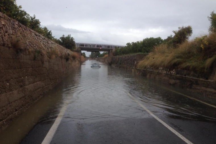 La Diputació eliminará el badén inundable de Bellreguard a la playa