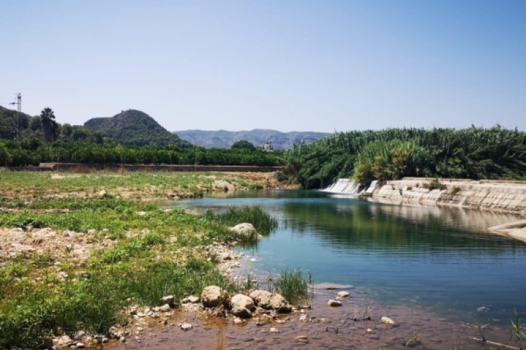 La Diputació mejora la zona del río Vernisa a su paso por Palma de Gandia