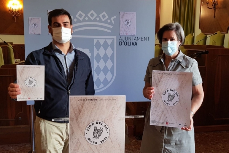 El Polivalent de Oliva acoge este fin de semana la primera Feria del Hilo