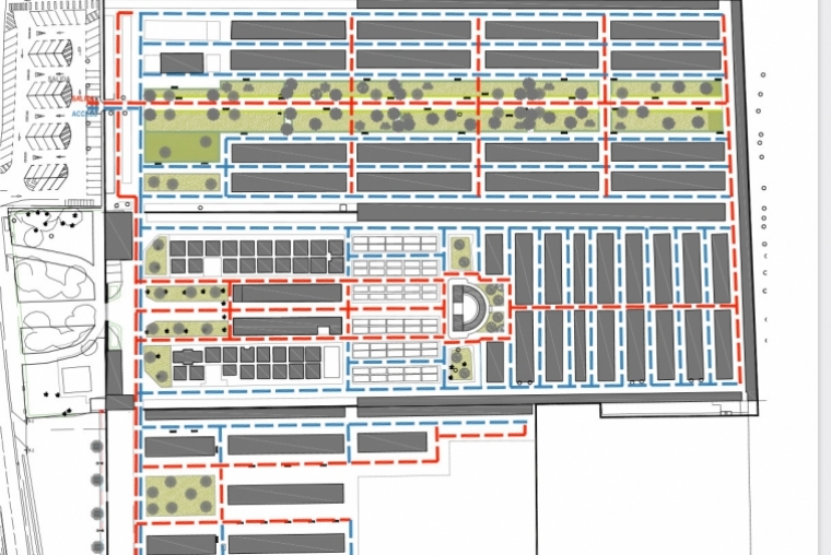 Plano para acceder al Cementerio de Gandia desde hoy sábado