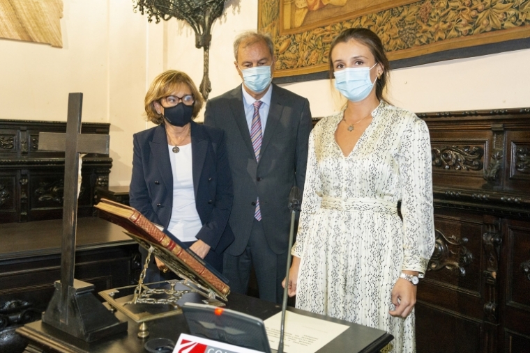Mercedes Delgado Alcázar, nueva notaria de Simat de la Valldigna
