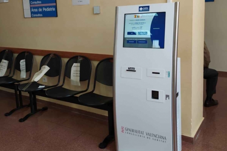 El Área de Salud de Gandia instala la gestión de turnos en Villalonga