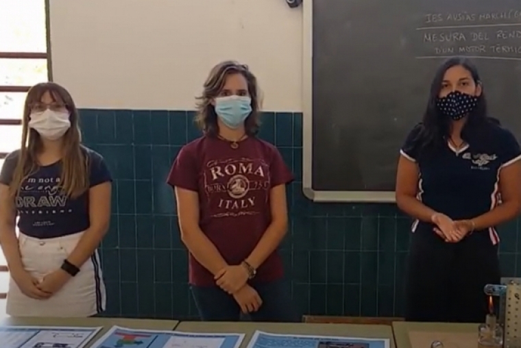 El IES Ausias March, primer premio de la XV Feria-Concurso Experimenta