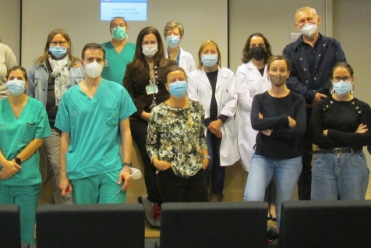 Anestesiología del hospital de Gandia, acreditado para la dococencia MIR