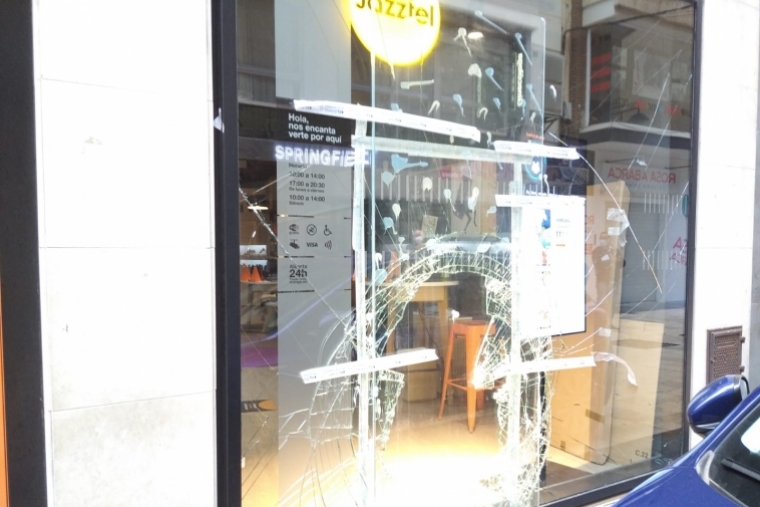 Ni el toque de queda evita robos en el centro histórico de Gandia