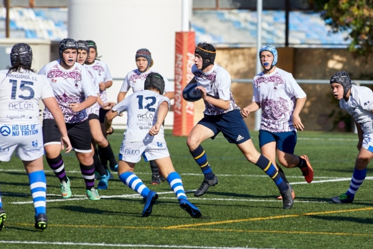 Los sub14 del Club de Rugby la Safor ganaron a los de La Vila