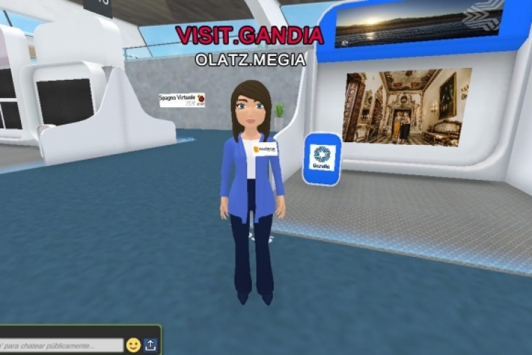 Gandia se promociona en la feria virtual VR-Spagna-2020 de Turespaña