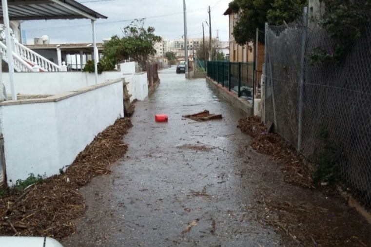 Oliva recibe 190.000 euros para paliar daños por las fuertes lluvias de 2018