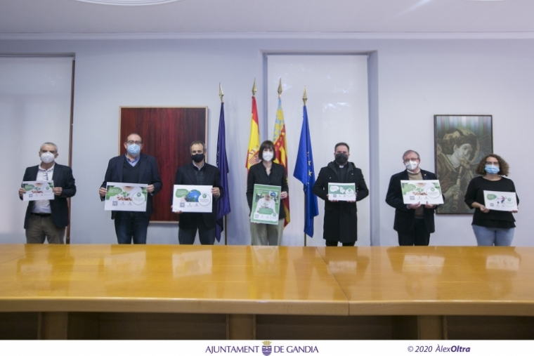 Aguas dará 1 euro a Cáritas Gandia por cada factura de papel que ahorre