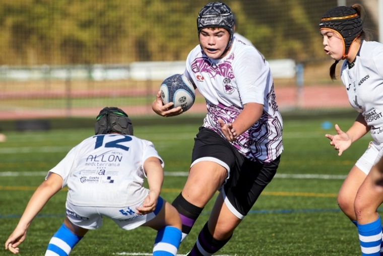 El sub14 del Rugby Safor se asegura la segunda posición de la Zona Sur