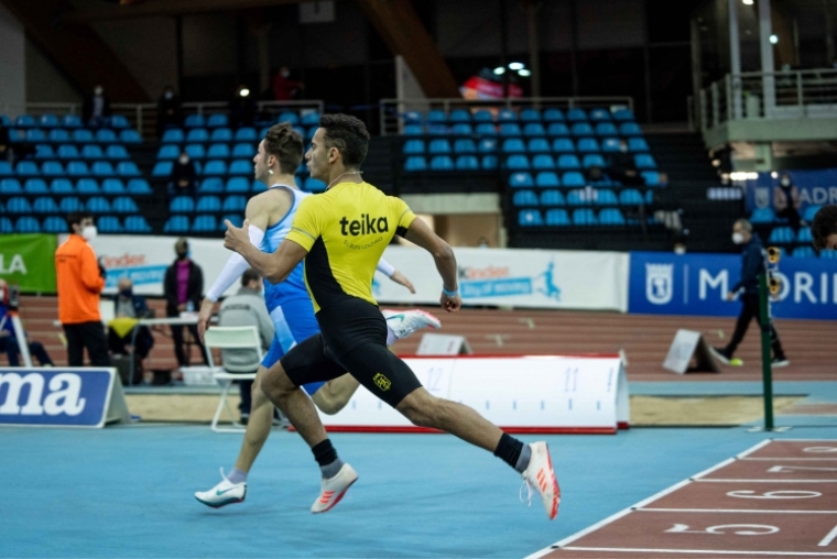 Mehdi Messadi, del Safor Teika, sexto de España cadete en los 60 m.l.