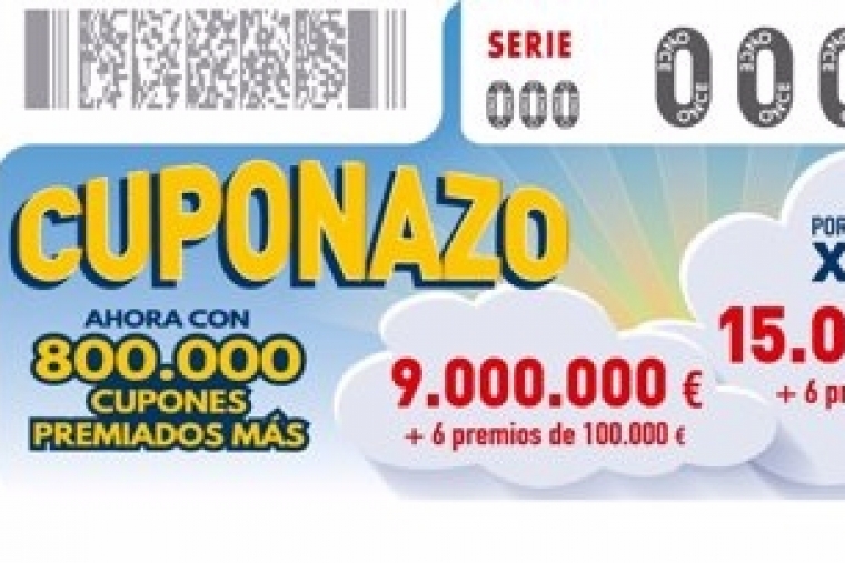 El Cuponazo de la ONCE reparte 175.000 euros en Gandia