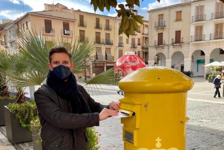 El PP de Gandia pide salud, trabajo y futuro en su carta a los Reyes Magos