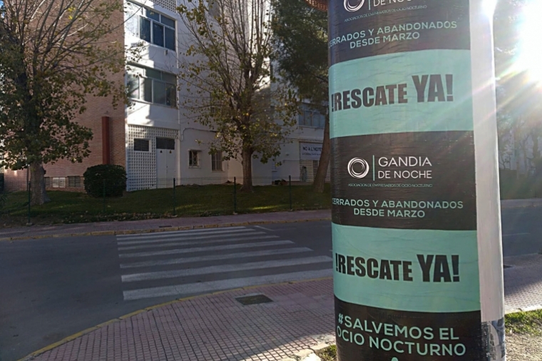 El ocio nocturno de Gandia se siente abandonado