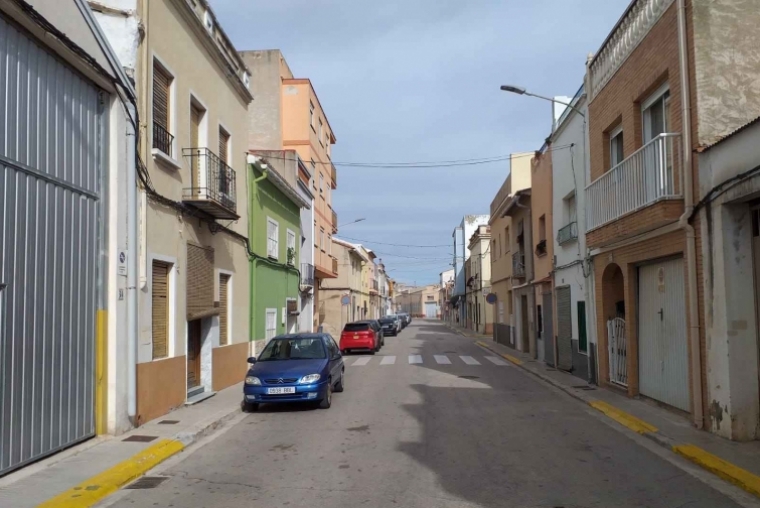 Beniflà remodela la avenida del Regne de València con ayuda de la Diputació