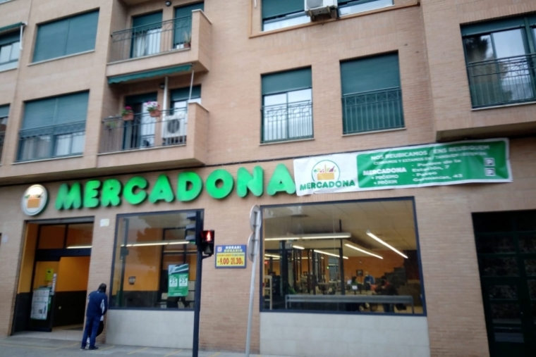 Gandia dice adiós al Mercadona del Torreón del Pino