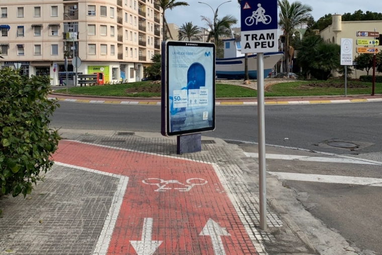 Artículo de opinión de un 'fósforo' sobre el carril bici Gandia-Grau  