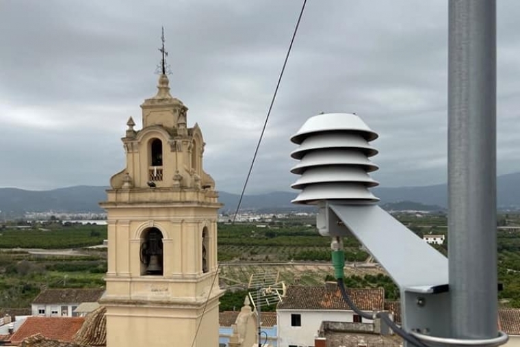 El Real de Gandia instala un medidor de CO2 en el casco urbano
