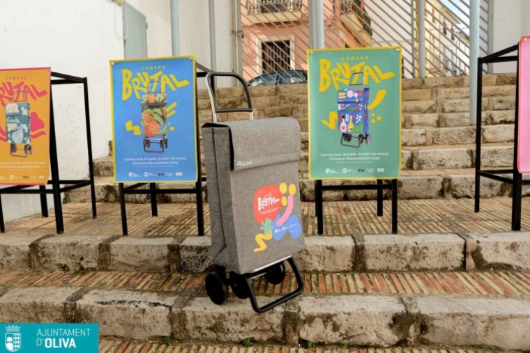 Oliva apoya el comercio local con el sorteo de 50 carros de compra