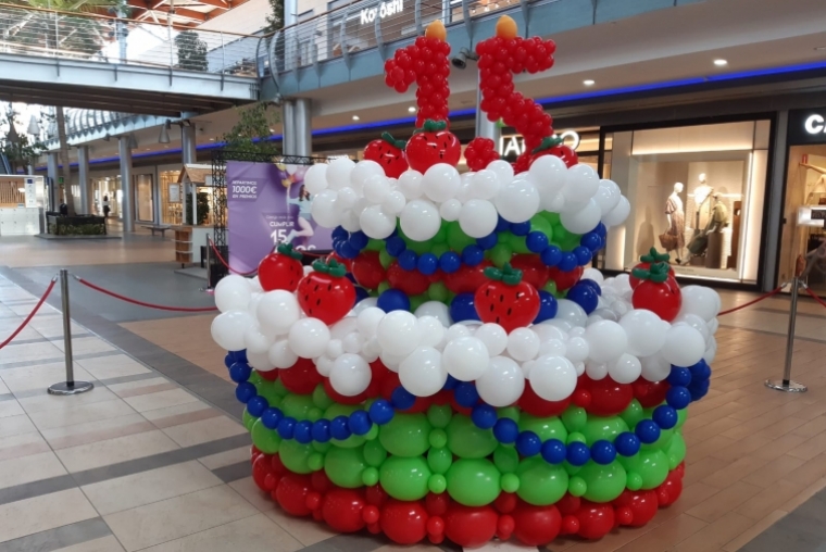 El Centro Comercial La Vital Gandia celebra su 15 Aniversario