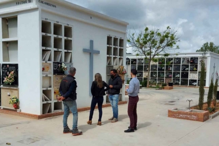 Oliva amplía su cementerio con dos pabellones y medio centenar de nichos