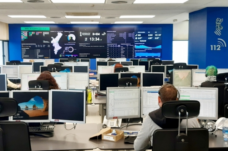 El 112 geocalizará en la Safor las llamadas en un radio de 15 a 20 metros