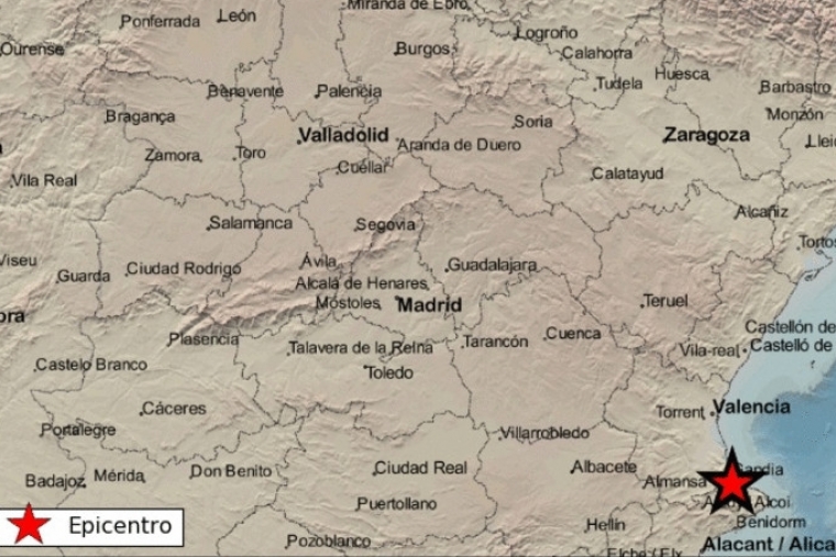 Un terremoto de 2,2 en la escala de Richter con epicentro en La Font