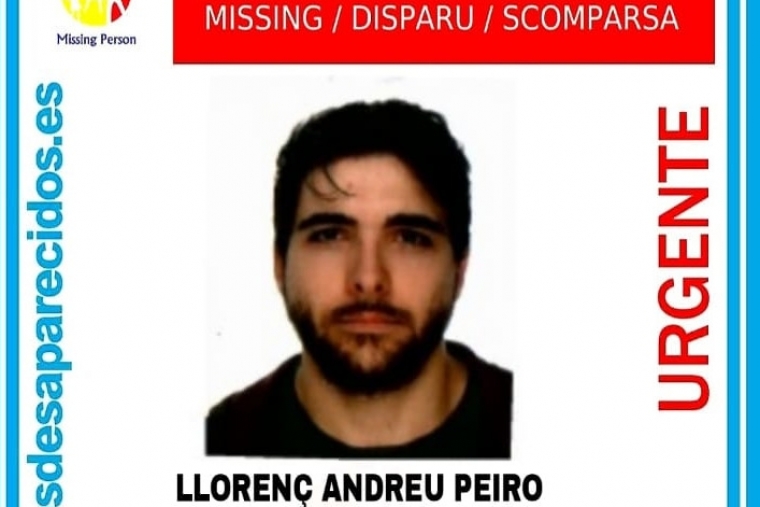 Denuncian la desaparición de un joven de 28 años en Gandia