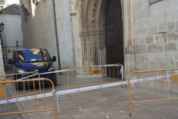 La Seu de Gandia pide ayuda por segunda vez para restaurar contrafuertes