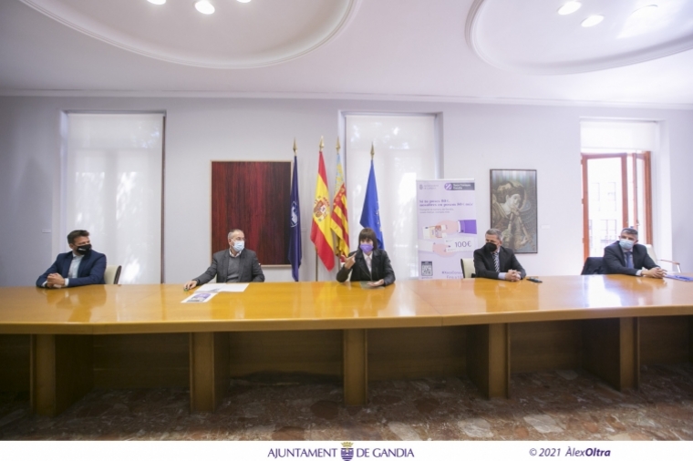 Gandia pone en circulación 1 millón de euros en Cheques Consumo