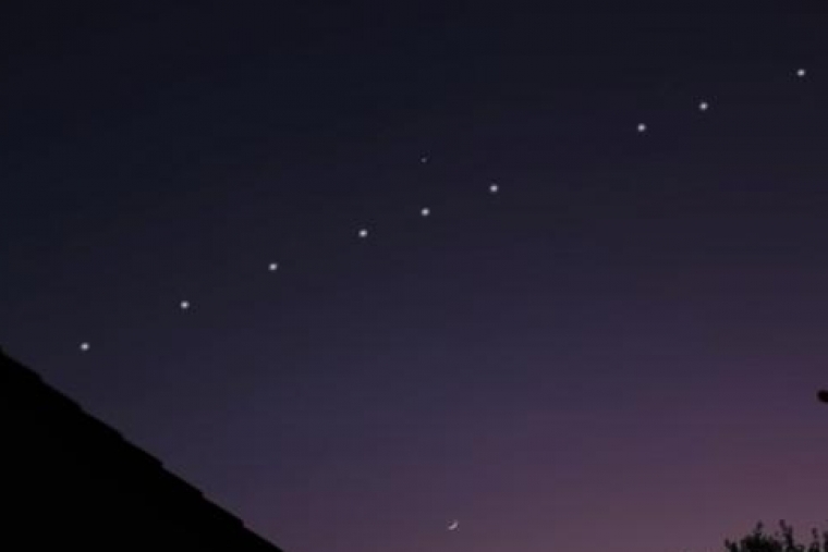 Los fósforos nos mandan vídeos de luces extrañas vistas desde Gandia