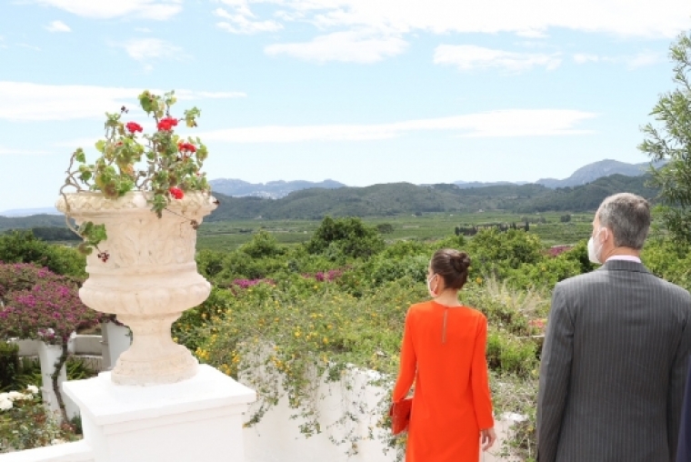 Felipe VI en Oliva: Esto es un pequeño paraíso