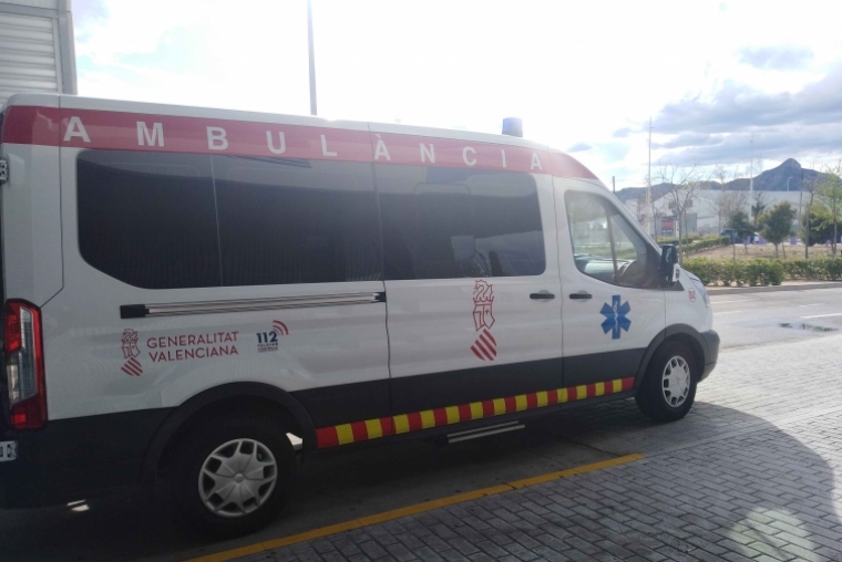 Una persona ingresada en planta por Covid en el Hospital de Gandia