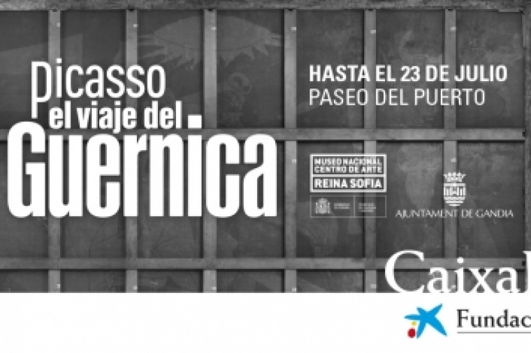 Una exposición sobre Picasso y el Guernica en el paseo del Puerto de Gandia