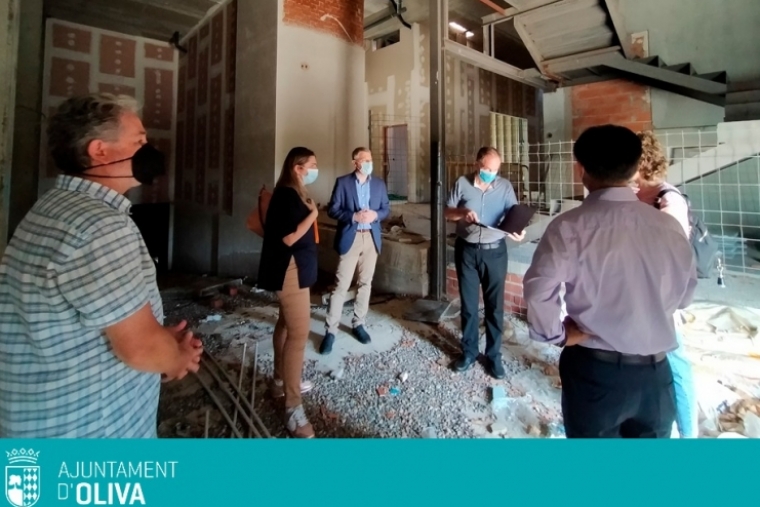 Oliva inicia la licitación de obras del retén de policía local