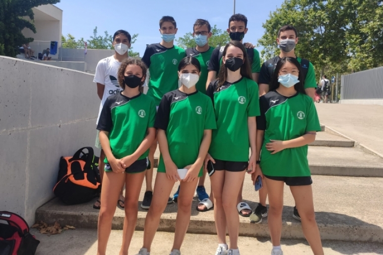 2 plata y 3 bronce para el NIE Gandia en el autonómico infantil de verano