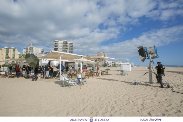 Gandia, escenario del anuncio de verano de la Lotería de Navidad 2021 