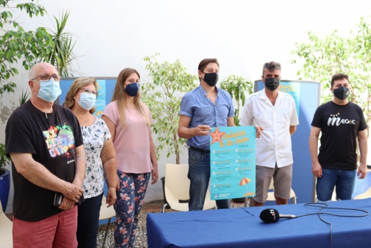 Oliva presenta la quinta edición de 'Música a la mar'