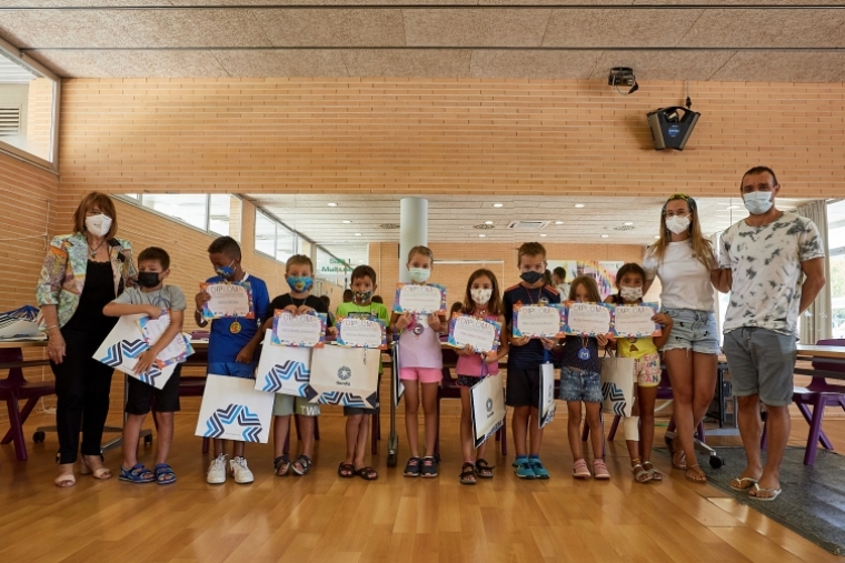 Gandia entrega los diplomas del Casal d'Estiu celebrado en Roís de Corella